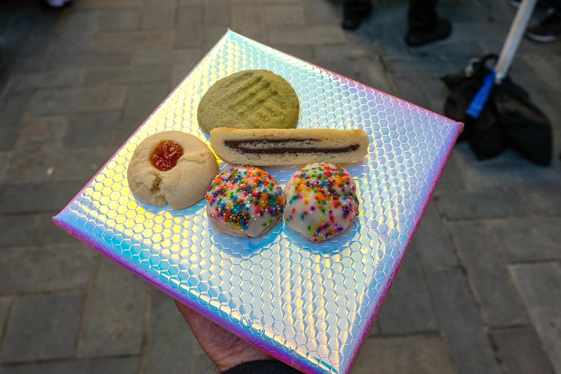 Assorted cookies at Dilena's Dolcini (4 for $6)